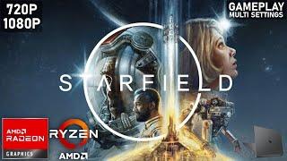 Starfield | Ryzen 5600H | Integrated Graphics | iGPU | 2x8GB | Gameplay Multi Settings