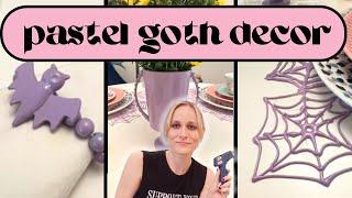 3 Pastel Goth Decor DIYS (Easy Hot Glue Gun Crafts)