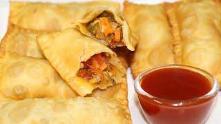 Pizza McPuff | Mcdonalds Style Pizza Puff Recipe at Home | Cheese Pockets Recipe |Pizza Pockets