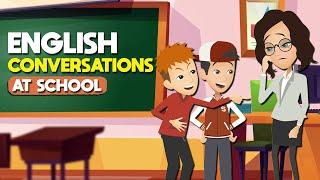 Learn English Speaking Conversation Practice with Topic | At School | Learn English Story