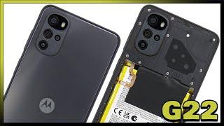 Motorola Moto G22 Disassembly Teardown Repair Video Review