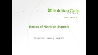 Basics of Nutrition Support