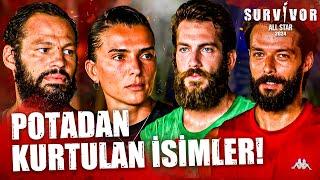 Potadan Adını Sildiren İki İsim Belli Oldu | Survivor All Star 2024 131. Bölüm