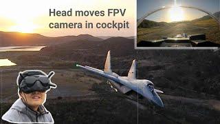 RC Mig-29 Jet Immersive FPV Landings using Head Tracker