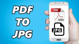 How to Convert PDF to JPG in Mobile!