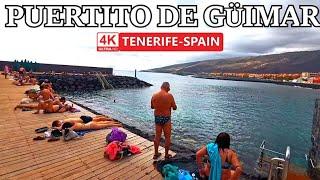 TENERIFE SUR - PUERTITO DE GÜIMAR | Great Atmosphere in this Beautiful Place ​ 4K Walk ● Feb 2025