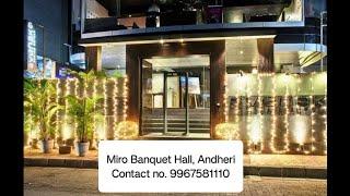 Miro Banquet Hall Andheri | Best Banquet hall In Andheri | Bookeventz