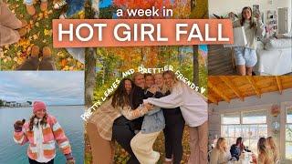 a weekly vlog: my first fall getaway