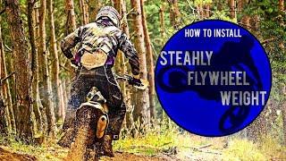Steahly Flywheel Weight Installation Video | Installations and Reviews | Motorcycle Zero |