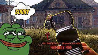 Epic Friendly Fire Fails  ( PUBG PC FUNNY MOMENTS ) #3