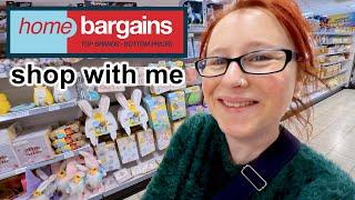 HOME BARGAINS | COME FOOD SHOPPING with ME