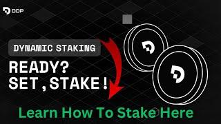 DOP Stake | How To Stake DOP | DOP (Data Ownership Protocol ) DOP Mainnet.