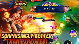 THE NEW BLAZING SHADOW IS SURPRISINGLY GOOD! GOT A MANIAC JUST THE FIRST TIME USING IT! | MLBB