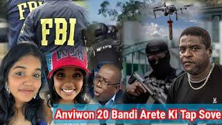 FBI Debake Aprè Disparisyon Demwazè'l la- Msj Piman Bouk Pou Babekyou - Anviwon 20 Bandi Anba Kòd