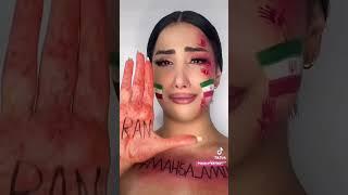 Sad pretty ️ #makeup #iran #mahsaamini #opiran #tiktok