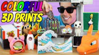 Top 20 Colorful 3D Prints That Will Blow Your Mind