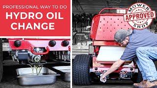 How to Change Hydro Oil on your Lawn Mower | Toro GrandStand