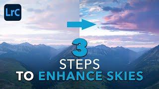 3 Steps To Enhance Skies In Lightroom ( + Bonus Preset!)