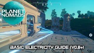 Planet Nomads - Basic Electricity Guide (v0.8+)