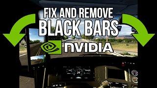 NVIDIA: HOW TO FIX BLACK BARS IN ANY GAME| Remove Black Bars in Stretched Resolution️