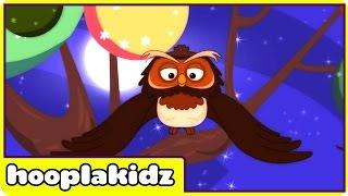 HooplaKidz | A Wise Old Owl | Nursery Rhyme