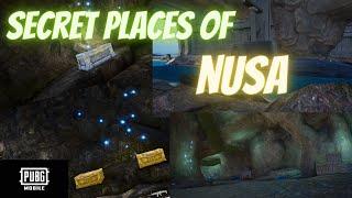 Secret places of new pubg mobile map nusa