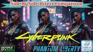 Cyberpunk 2077 Phantom Liberty FPS Test ON GTX1660Ti/i5 9400F/32GB RAM DDR4 3000MHz