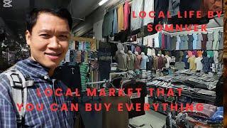 Local Market That You Can Buy Everything You Need LPB Laos 