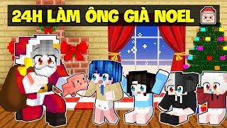 Sammy 24H Trở Thành Ông Già Noel Tặng Quà Cho Tất Cả Thành Viên Hero Team Trong Minecraft