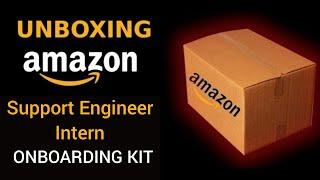 Unboxing the Amazon Support Engineer Role Intern Onboarding Kit | IT Assets | 2022