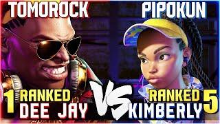 Tomorock (#1 Ranked Dee Jay) vs Pipokun (#5 Ranked Kimberly) STREET FIGHTER 6 Showdown!