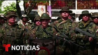 Ejército venezolano condena las nuevas sanciones de otros países hacia Maduro | Noticias Telemundo