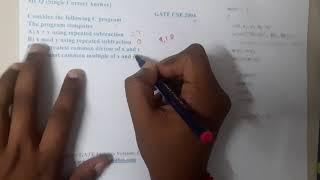 GATE CSE 2004 Q || C PROGRAMMING  ||Data Structure || GATE Insights Version: CSE