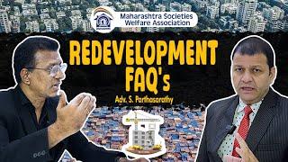 Redevelopment of Housing Society FAQ's in hindi