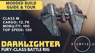 Darklighter | Class M Crimson Fleet Ship - Starfield Endgame Ship Build | Full Build Guide