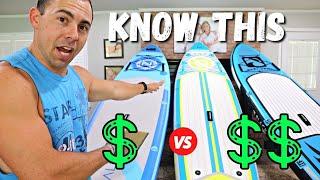 Buying Inflatable Paddleboards - What's the difference?