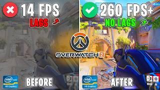 Overwatch 2 - BEST SETTINGS for MAX FPS in SEASON 12 | Fix Lags, Stutter & Delay 