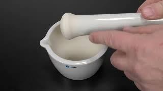 United Scientific™ Porcelain Mortar and Pestle Sets (JMD series)