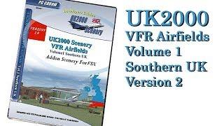 UK2000 VFR Airfields Vol.1 V2 (P3D)
