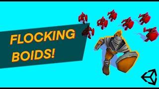 Flocking (Boids) - Smart Enemies in Unity - Step by Step!