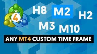 MT4 Custom Time Frame Indicator: M2, M3, M10, H2, H3, H8...