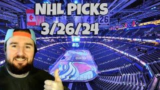 Free NHL Picks Today 3/26/24