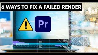 "How To Fix Your Adobe Premiere Pro Export Problem - The Answer Is In Here!"