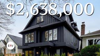 Inside This $2,638,000 Brand New Modern Kitsilano Home | Luxury Home Tour