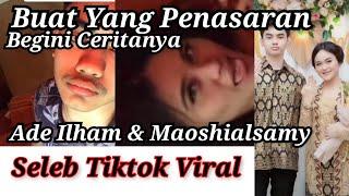 Foto Viral Ade Ilham dan Maoshialsamy Seleb Tiktok