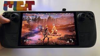 Horizon Zero Dawn + HDR | Steam Deck OLED handheld gameplay | Steam OS