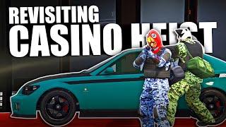 Playing Casino Heist Aggressive After The Newest DLC, Elite Challenge | GTA Online Casino Heist