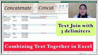 Joining Text Together in Excel | ExtoriesEP30 #Excel中英教程 #ExtoriesExcel CC中英