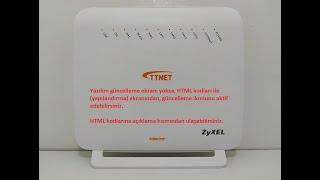 ZyXEL VMG3312-B10B, Yazılım güncelleme butonu aktif etme, HTML kodlarıyla.