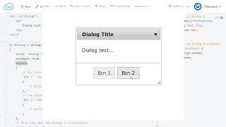 30. Using Icons as Buttons in a jQuery UI Dialog